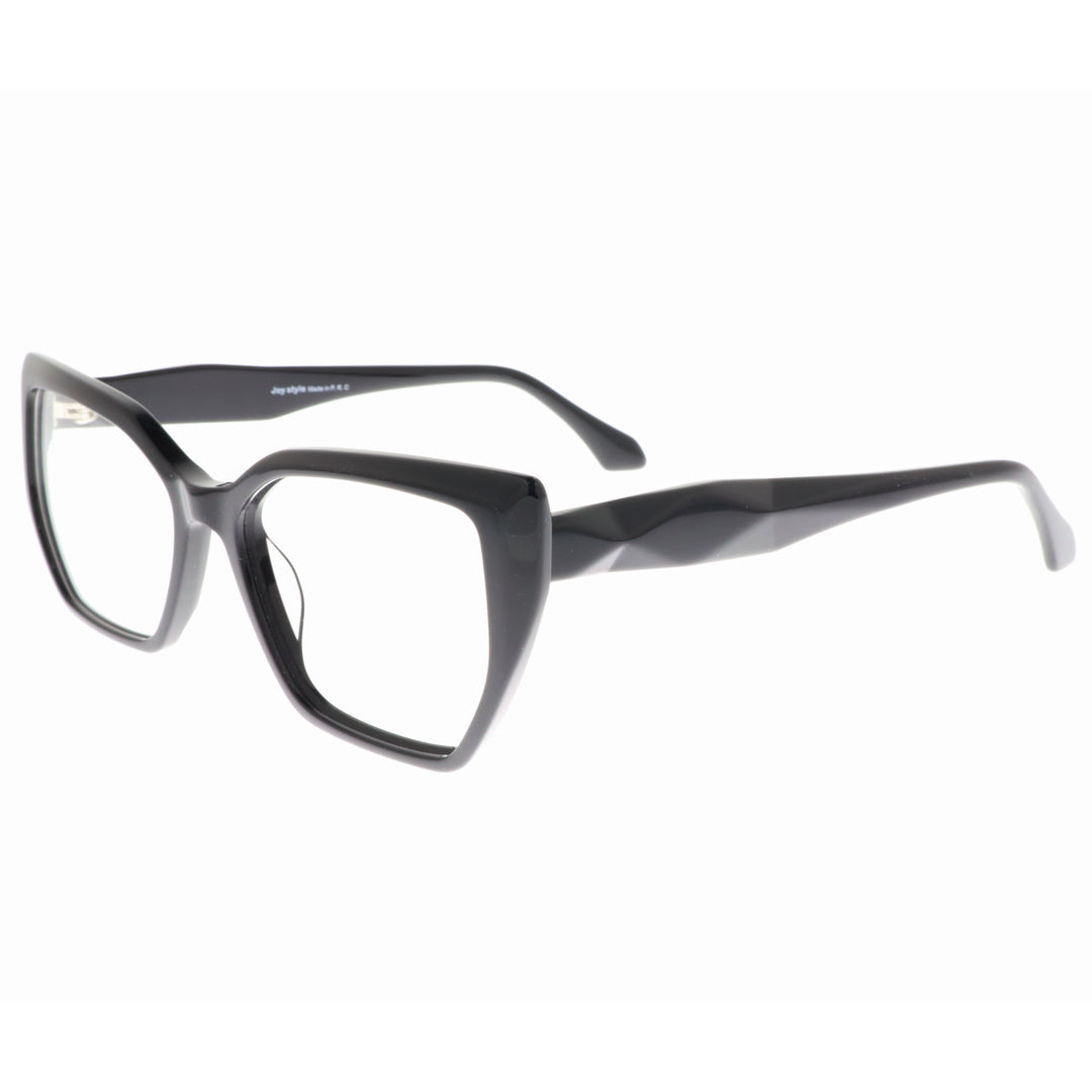Joy Style For Women's Eyeglasses Cat Eye Size 54 6067c1 Black