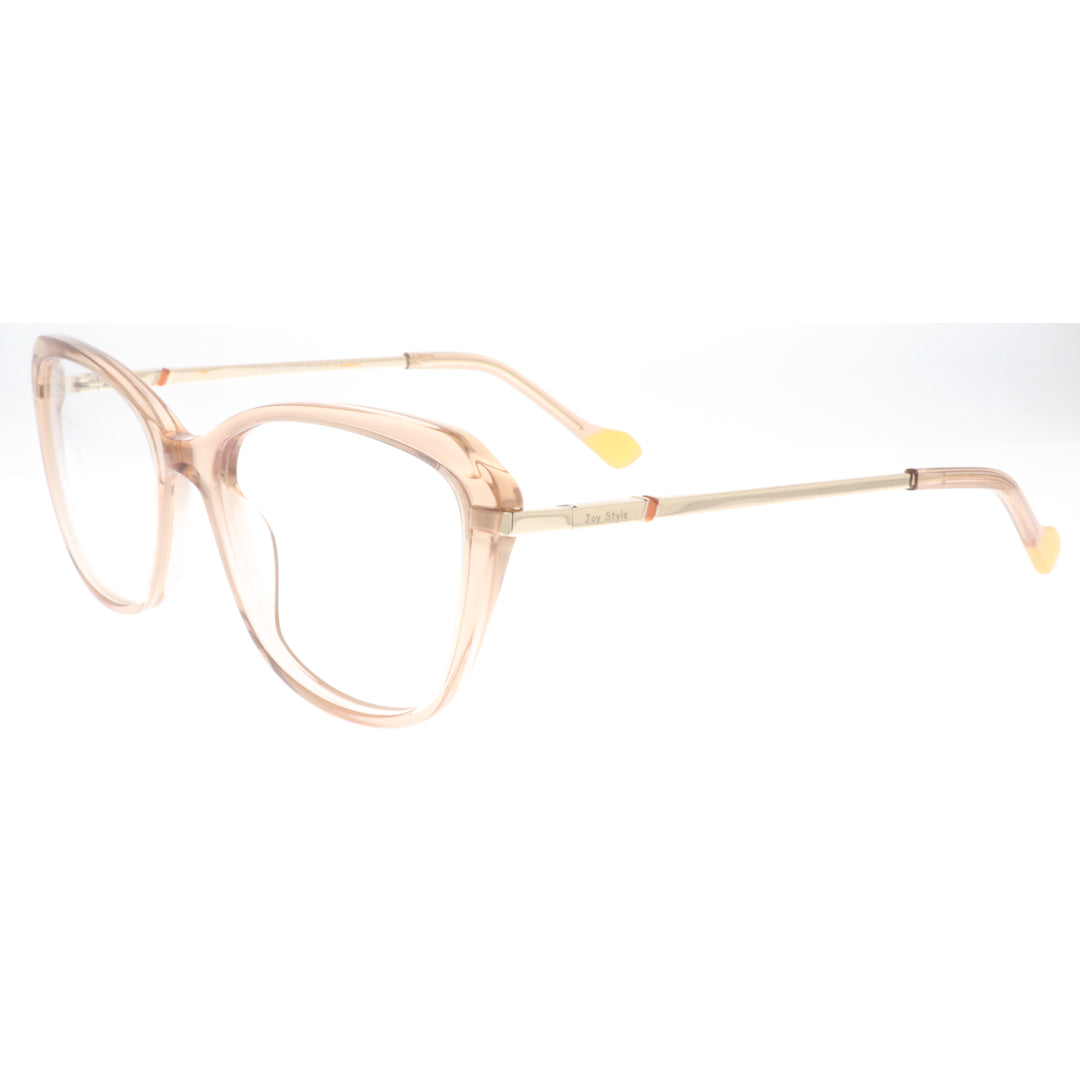 Joy Style For Women's Eyeglasses Cat Eye Size 54 7921c2 Light Brown