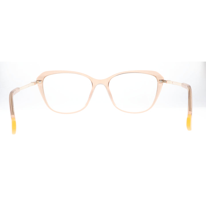 Joy Style For Women's Eyeglasses Cat Eye Size 54 7921c2 Light Brown