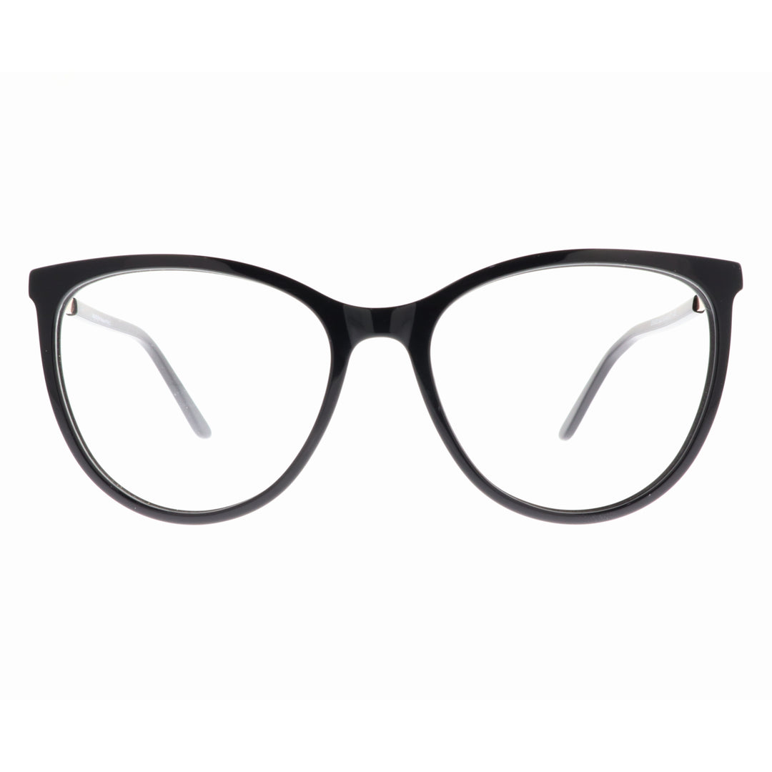 Joy Style For Women's Eyeglasses Cat Eye Size 54 9009c1 Black