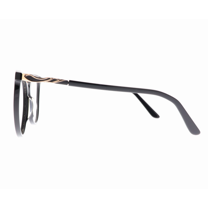 Joy Style For Women's Eyeglasses Cat Eye Size 54 9009c1 Black