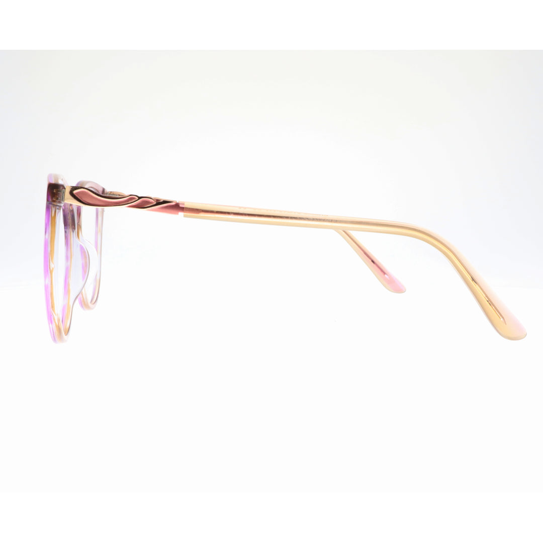 Joy Style For Women's Eyeglasses Cat Eye Size 54 9009c2 Pink
