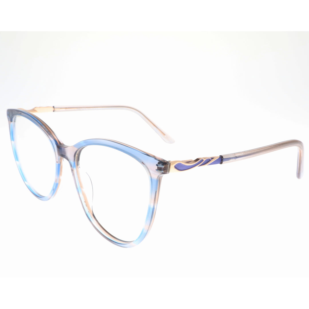 Joy Style For Women's Eyeglasses Cat Eye Size 54 9009c3 Blue