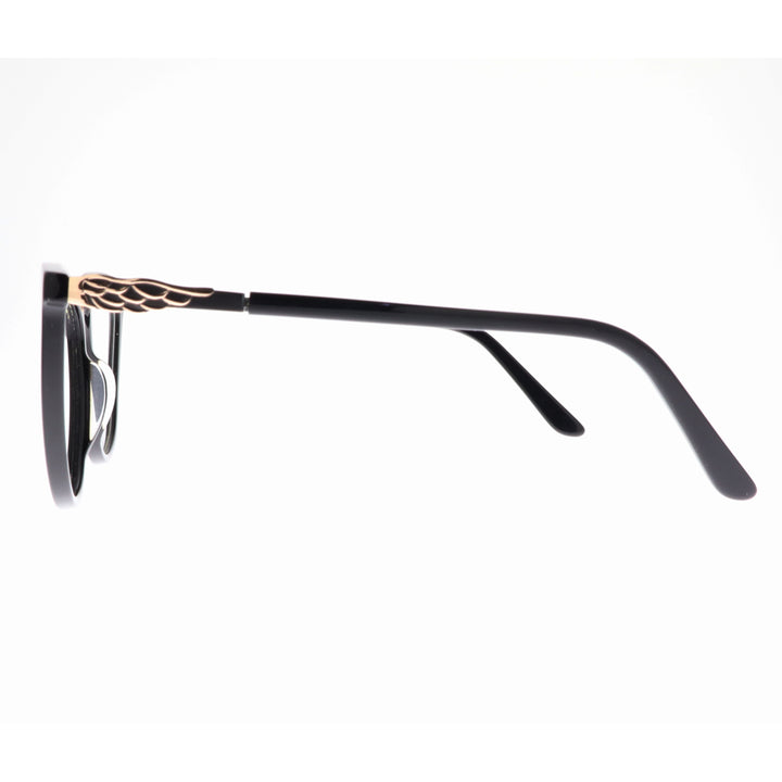 Joy Style For Women's Eyeglasses Cat Eye Size 54 9010c1 Black
