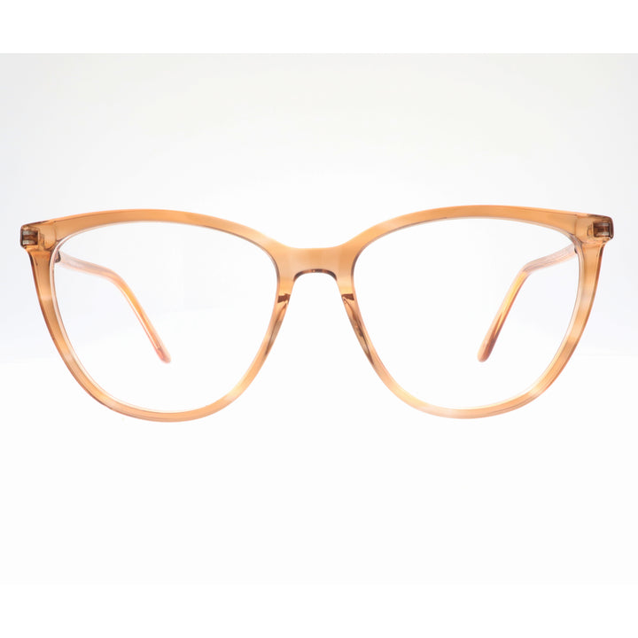 Joy Style For Women's Eyeglasses Cat Eye Size 54 9010c6 Brown