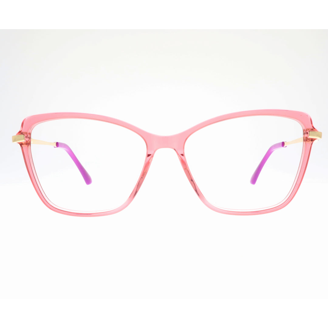 Joy Style For Women's Eyeglasses Cat Eye Size 55 2109c4 Pink