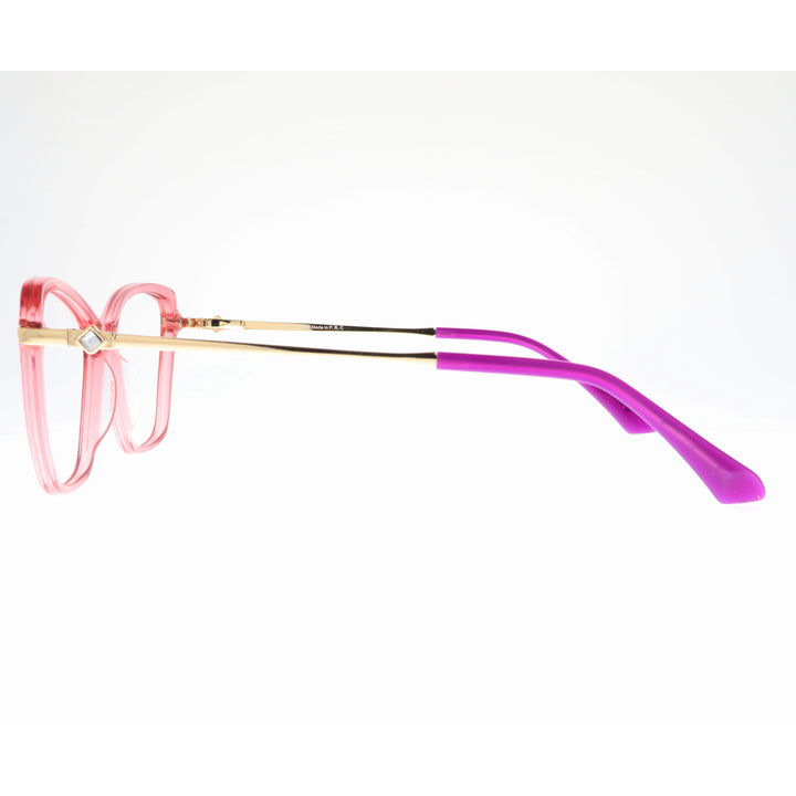 Joy Style For Women's Eyeglasses Cat Eye Size 55 2109c4 Pink