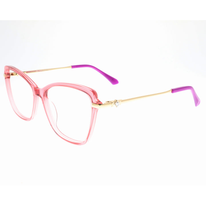 Joy Style For Women's Eyeglasses Cat Eye Size 55 2109c4 Pink
