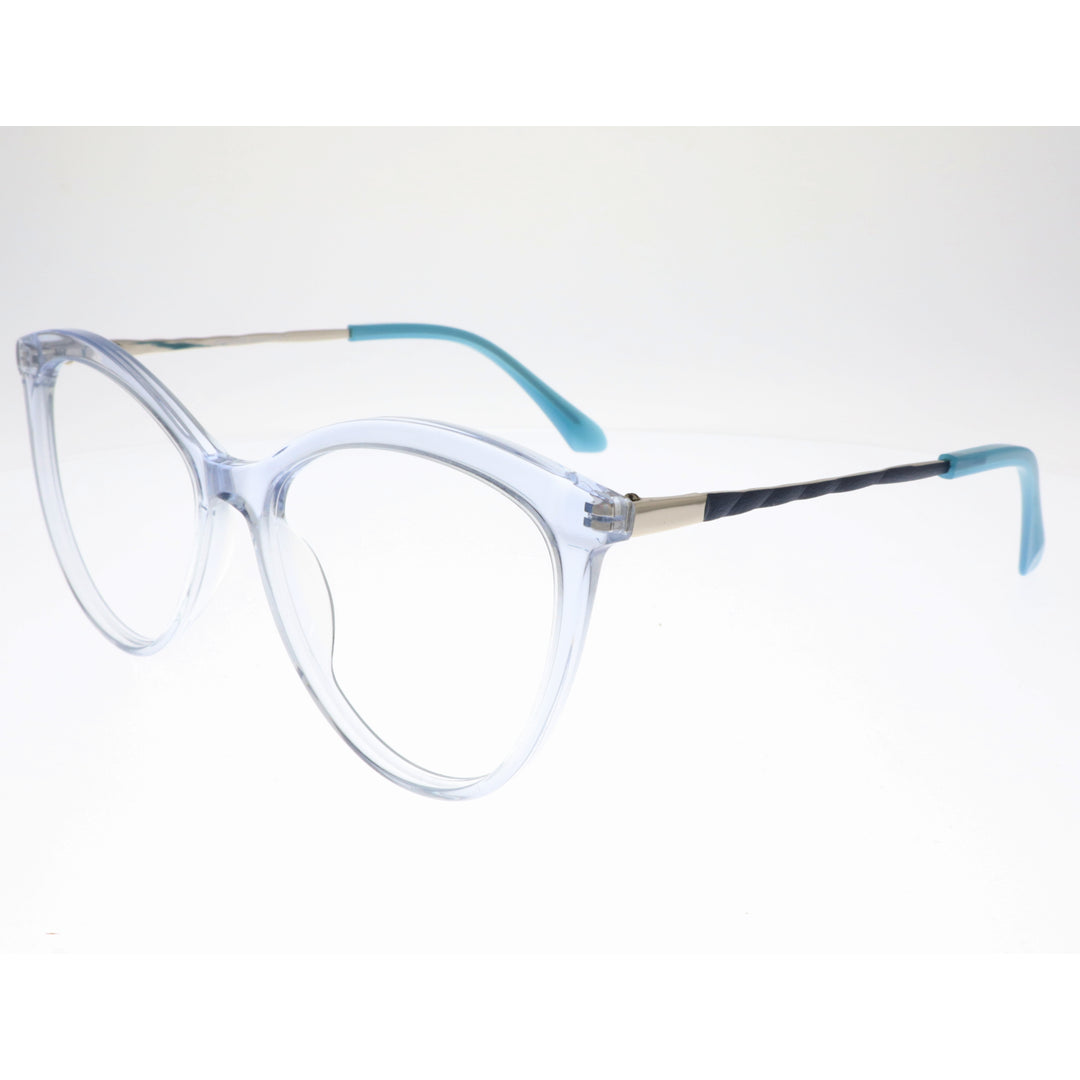 Joy Style For Women's Eyeglasses Cat Eye Size 55 2110c5 Light Blue