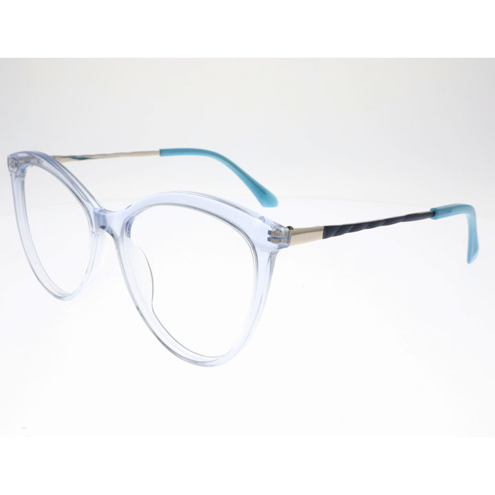 Joy Style For Women's Eyeglasses Cat Eye Size 55 2110c5 Light Blue