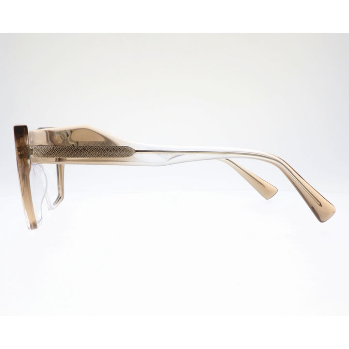 Joy Style For Women's Eyeglasses Cat Eye Size 55 6064c3 Clear Bronze