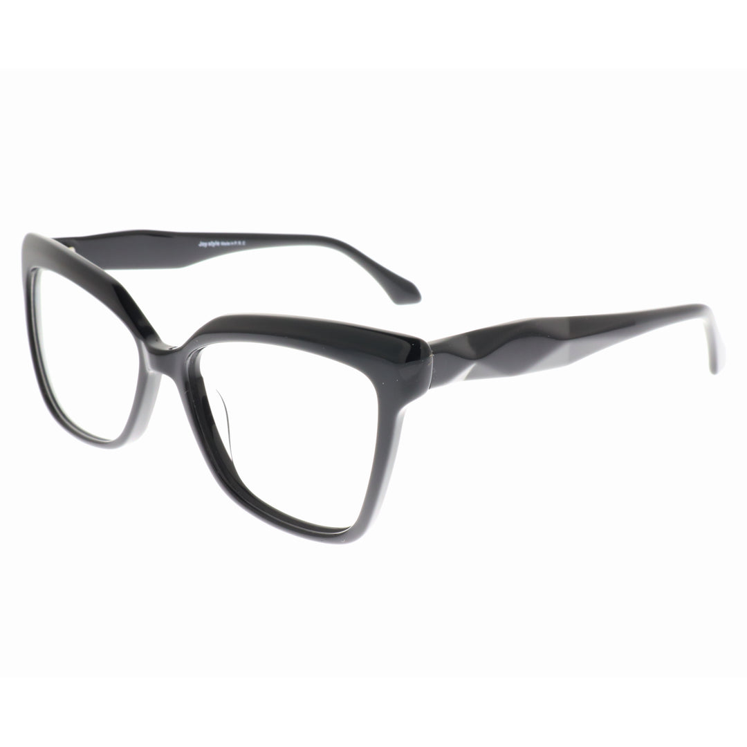 Joy Style For Women's Eyeglasses Cat Eye Size 55 6065c1 Black