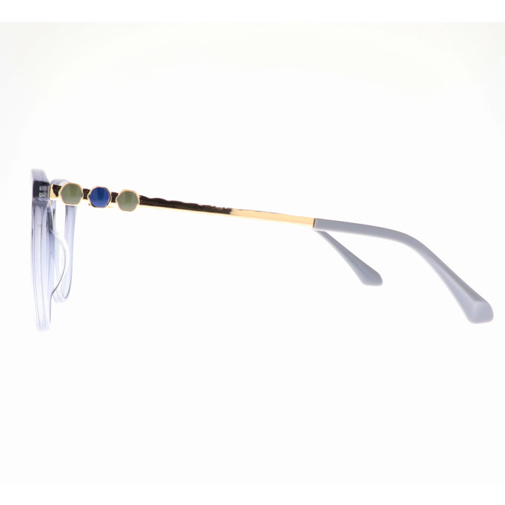 Joy Style For Women's Eyeglasses Cat Eye Size 56 2102c3 Light Blue