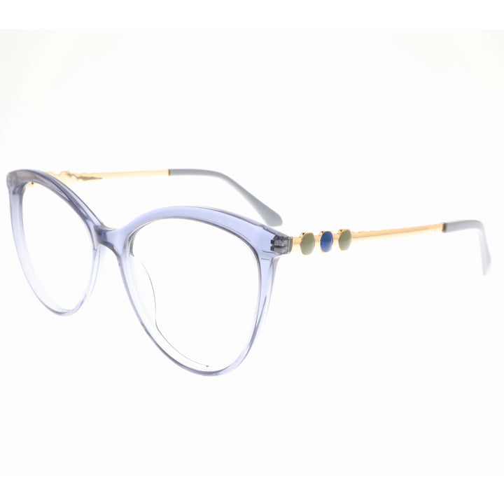 Joy Style For Women's Eyeglasses Cat Eye Size 56 2102c3 Light Blue