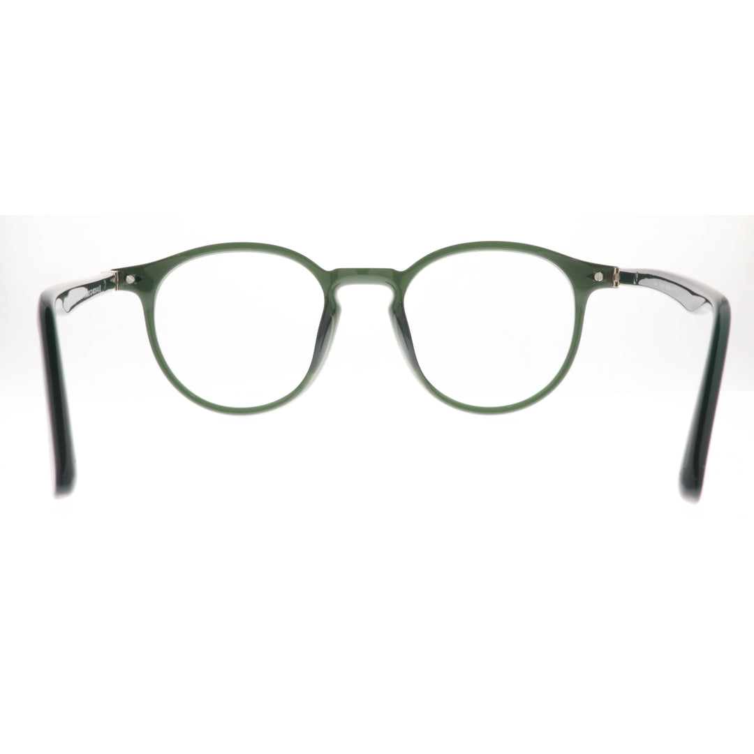 Joy Style For Women's Eyeglasses Round Shape Size 48 8002c3 Green