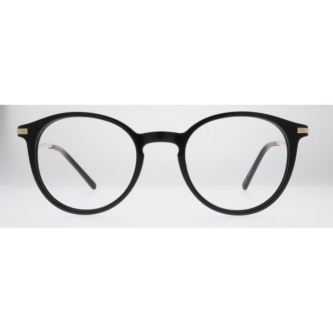Joy Style For Women's Eyeglasses Round Shape Size 49 7906c1 Black