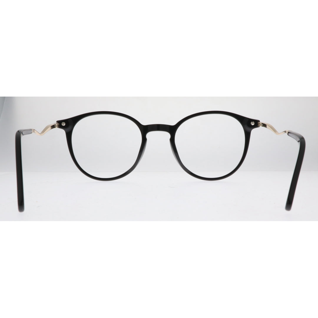 Joy Style For Women's Eyeglasses Round Shape Size 49 7906c1 Black
