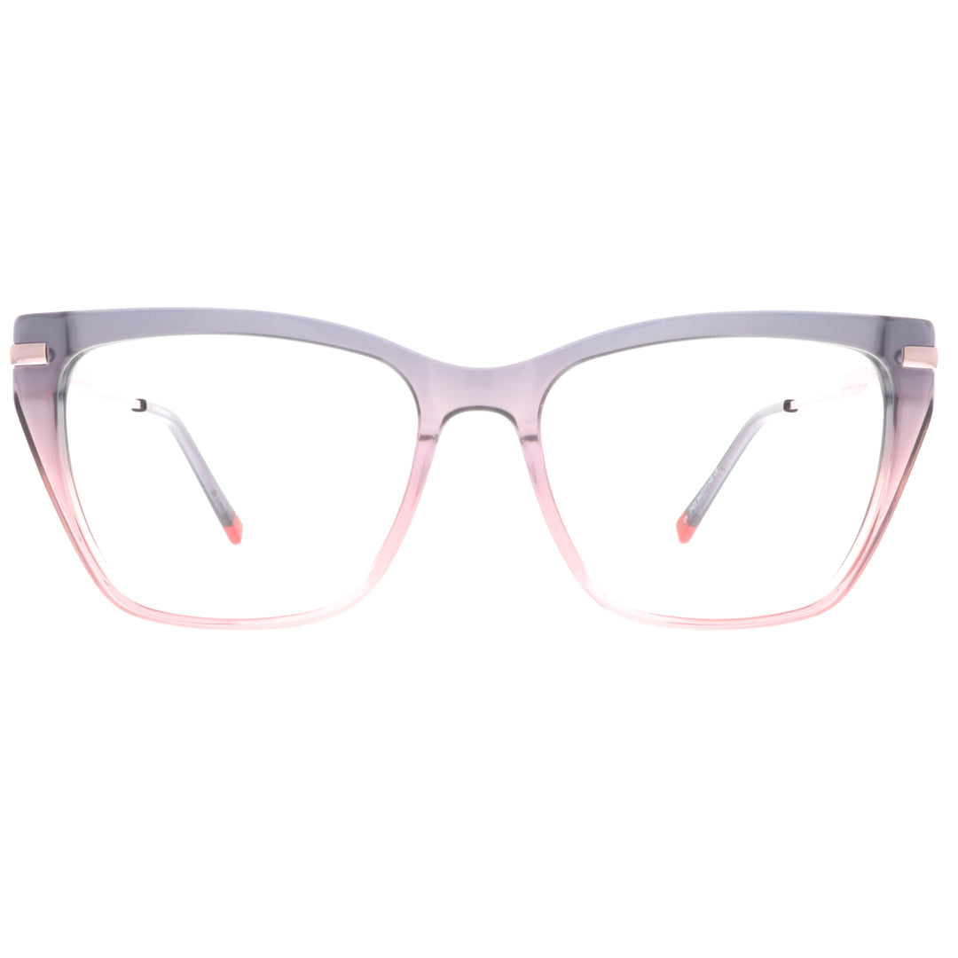 Joy Style For Women's Eyeglasses Square Shape Size 54 7923c6 Grey Pink