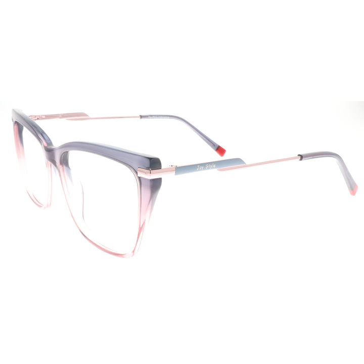 Joy Style For Women's Eyeglasses Square Shape Size 54 7923c6 Grey Pink