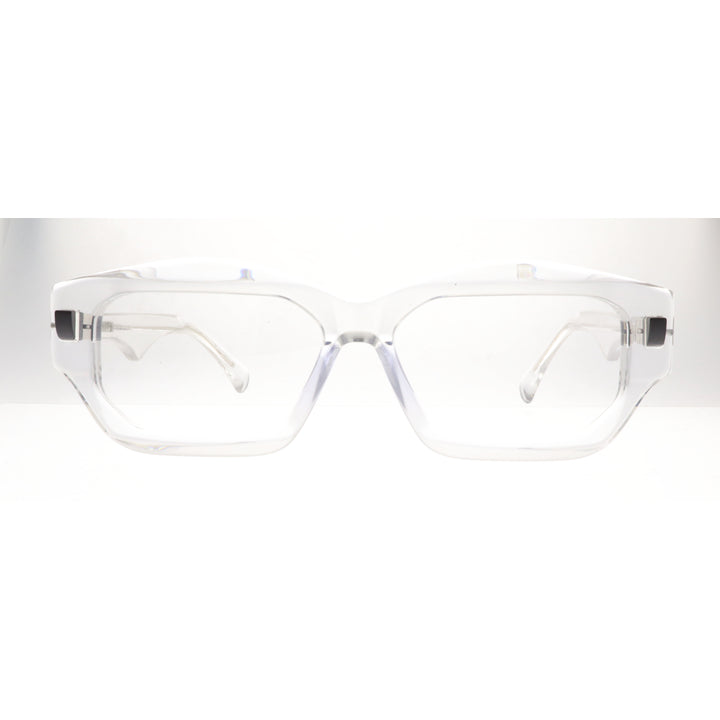 Joy Style Unisex Eyeglasses Square Shape Size 54 5870c4 Clear