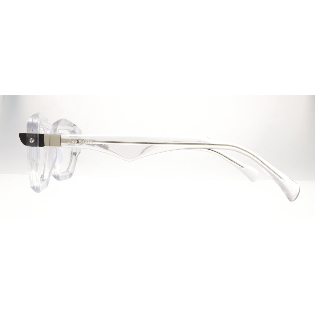 Joy Style Unisex Eyeglasses Square Shape Size 54 5870c4 Clear