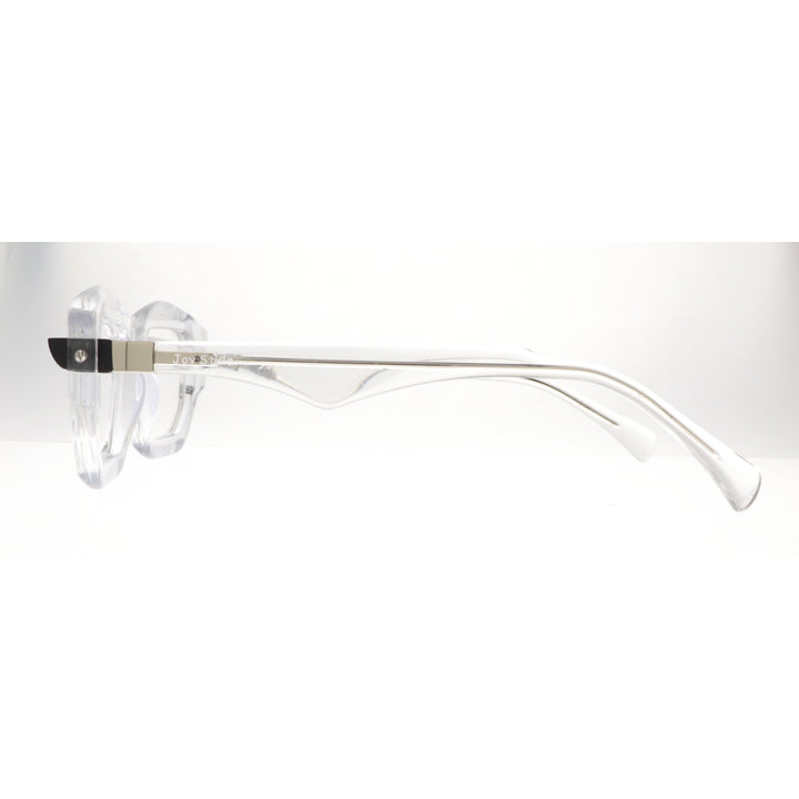 Joy Style Unisex Eyeglasses Square Shape Size 54 5870c4 Clear