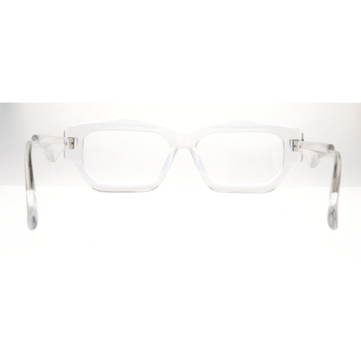 Joy Style Unisex Eyeglasses Square Shape Size 54 5870c4 Clear