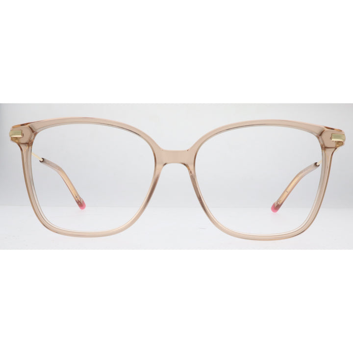 Joy Style Women's Eyeglasses Square Shape Size 54 7917c3 Light Brown