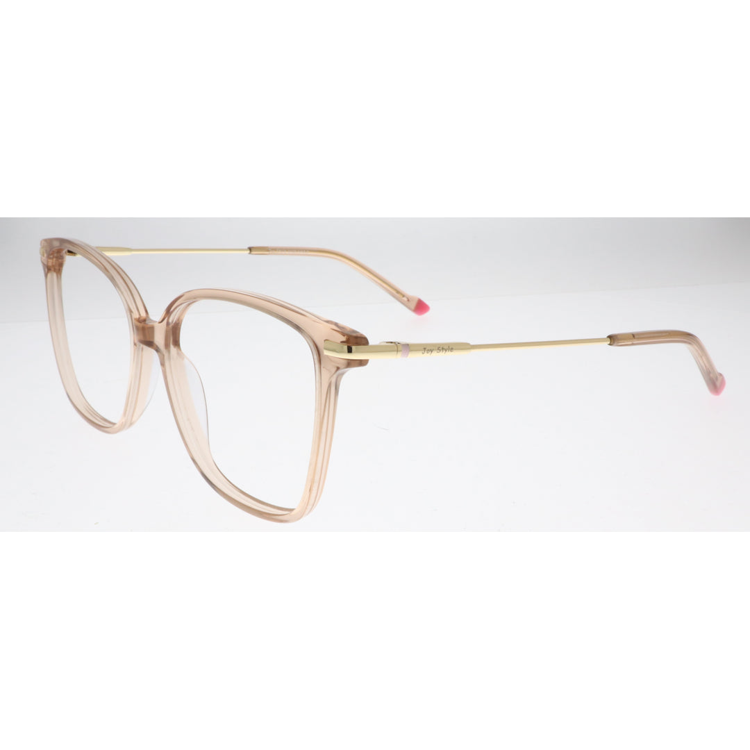Joy Style Women's Eyeglasses Square Shape Size 54 7917c3 Light Brown