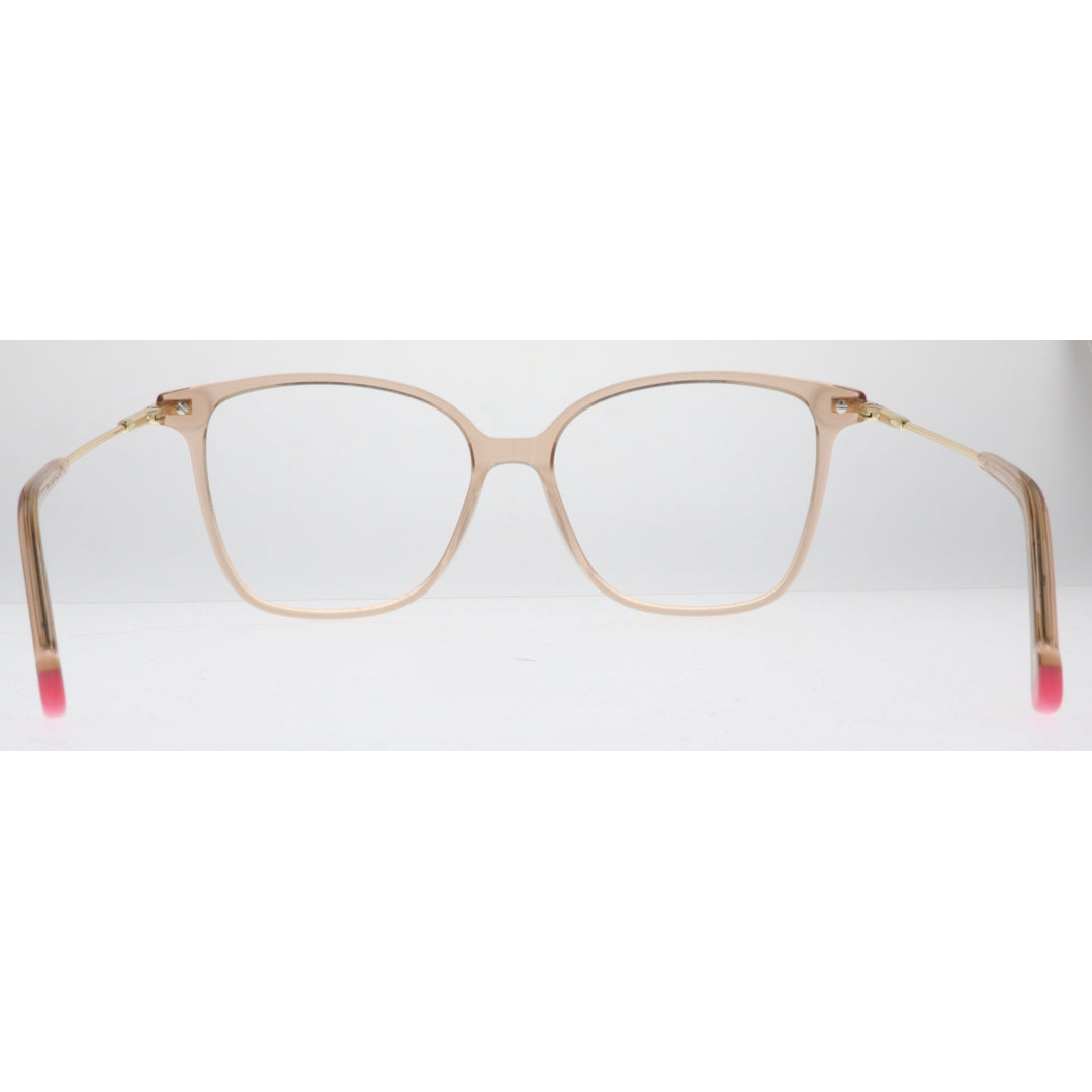 Joy Style Women's Eyeglasses Square Shape Size 54 7917c3 Light Brown