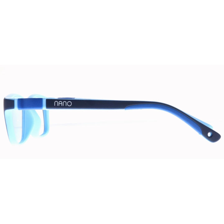 Nanovista CREW 3.0 Eyeglasses 08 - INDESTRUCTIBLE CREW 3.0 MT NAVY BLUE Unisex INDESTRUCTIBLE MT NAVY BLUE Rectangle
