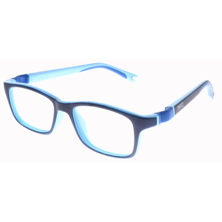 Nanovista CREW 3.0 Eyeglasses 08 - INDESTRUCTIBLE CREW 3.0 MT NAVY BLUE Unisex INDESTRUCTIBLE MT NAVY BLUE Rectangle