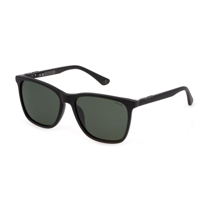 Police SPL872Z ORIGINS 1 Polarized 703Z Men's Sunglasses Black Size 59