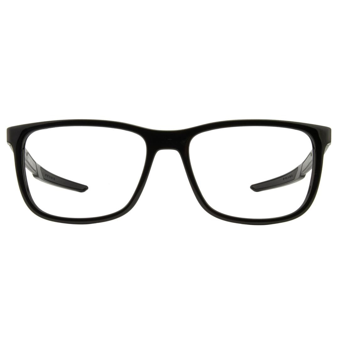 Prada Linea Rossa PS 07OV 1AB1O1, Including Lenses, SQUARE Glasses, MALE