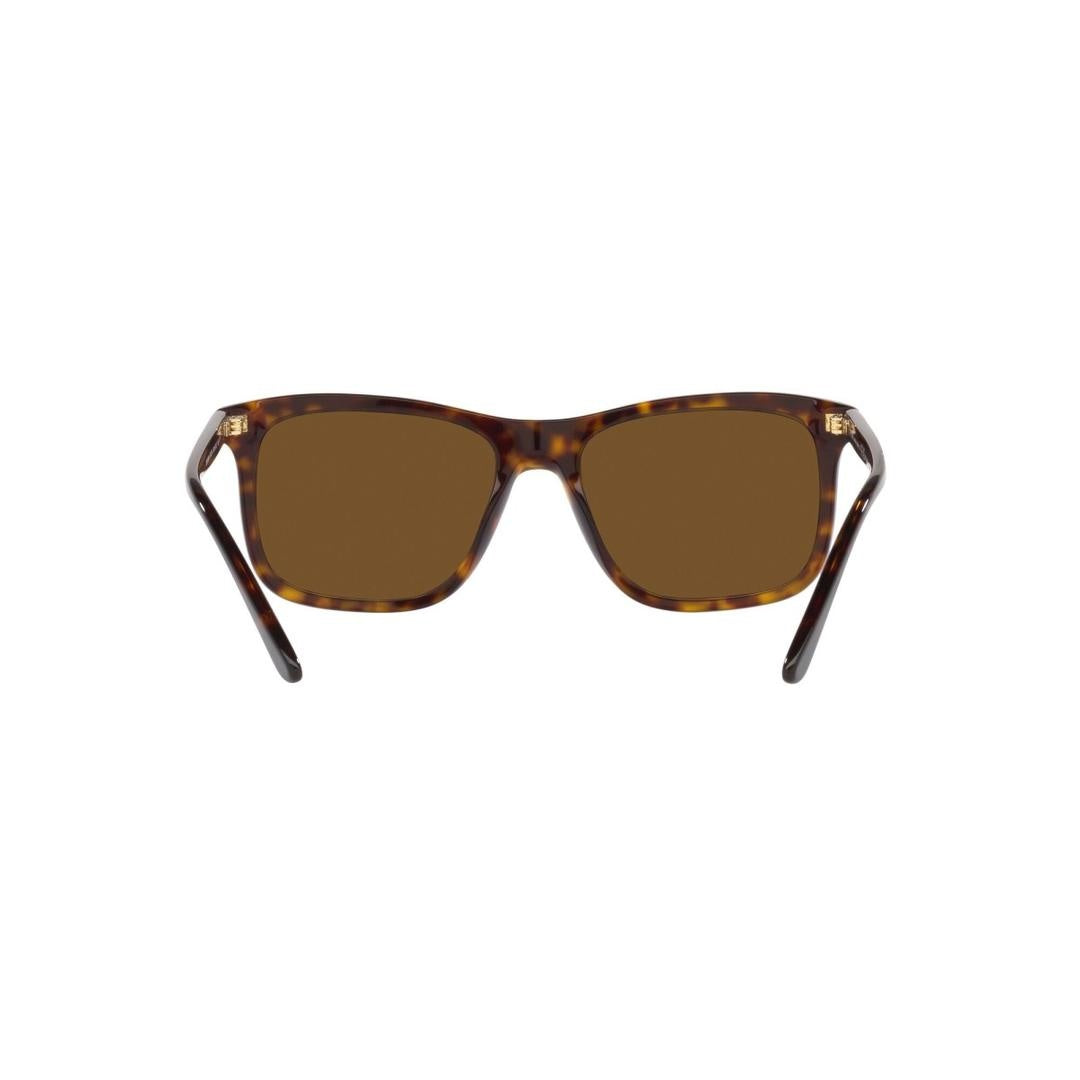 Prada Men's Pr 18Ws Polarized Sunglasses, Brown, Large