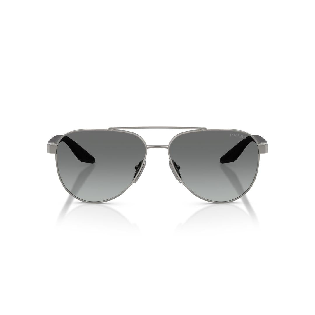 Prada Linea Rossa A52S Sunglasses 5AV3M1 - Grey - Grey Gradient Men Pilot