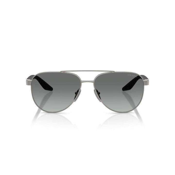 Prada Linea Rossa A52S Sunglasses 5AV3M1 - Grey - Grey Gradient Men Pilot