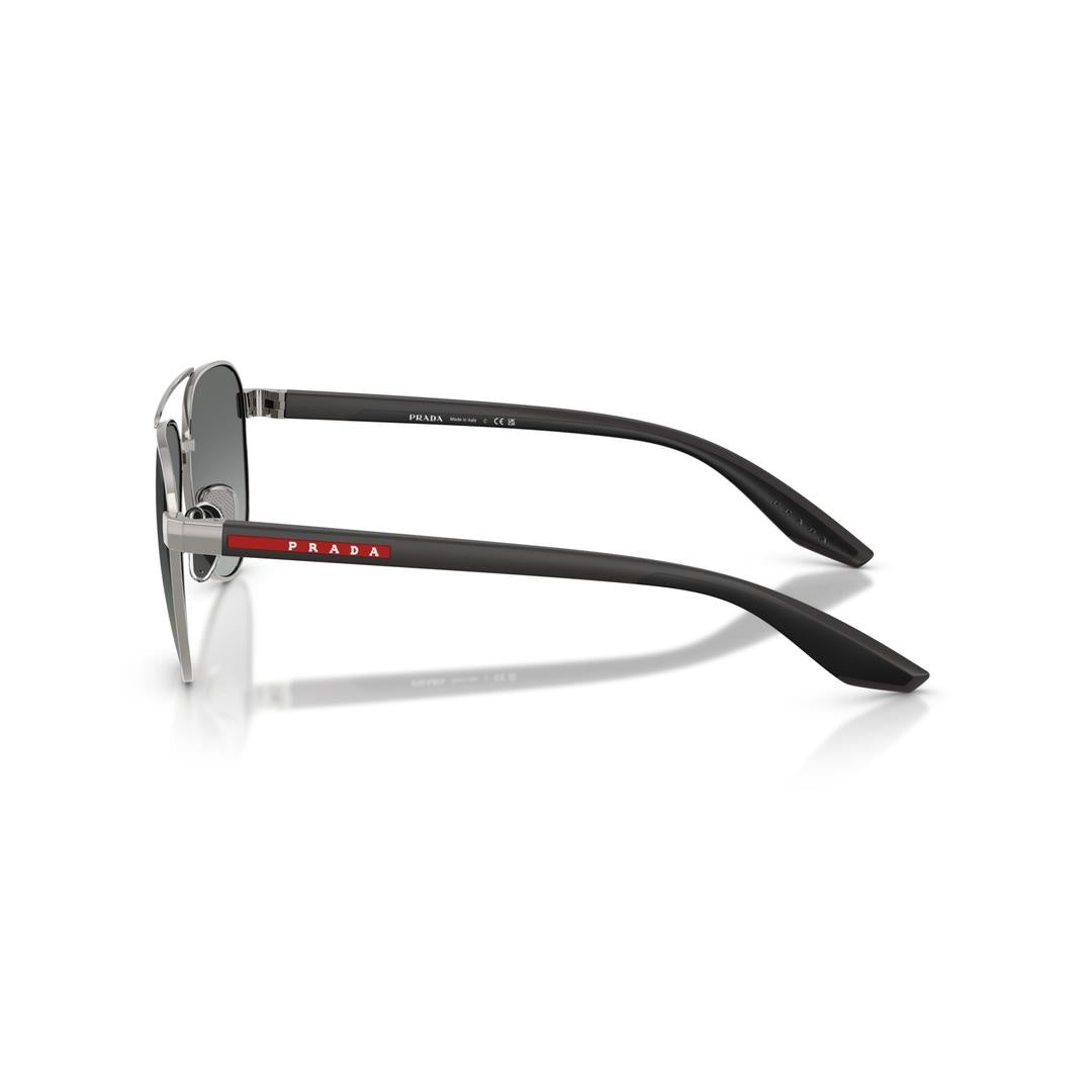Prada Linea Rossa A52S Sunglasses 5AV3M1 - Grey - Grey Gradient Men Pilot
