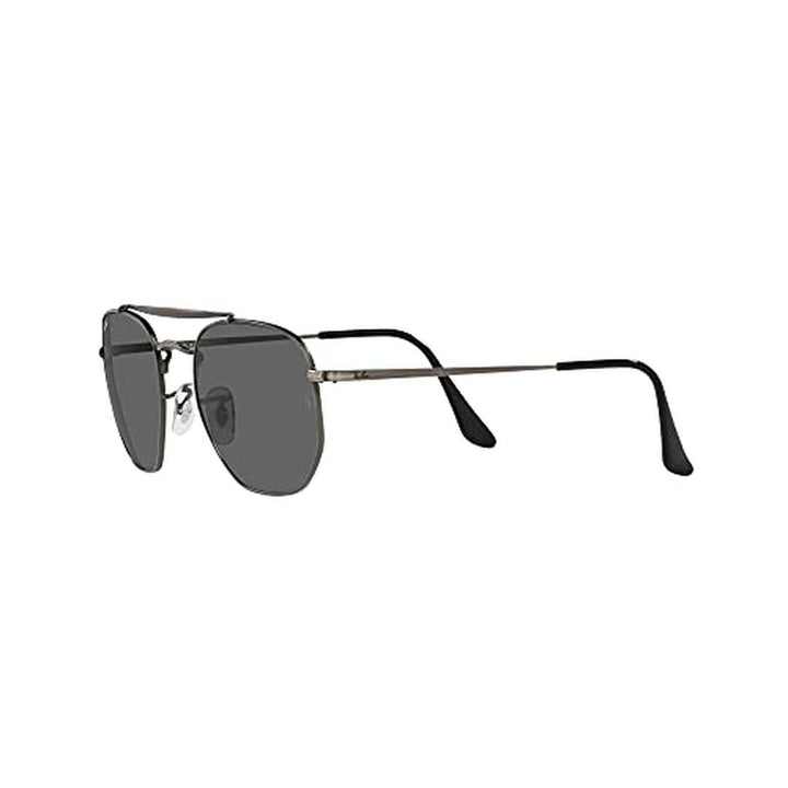 Ray-Ban the Marshal RB 3648 9229B1 L، نظارة شمسية AVIATOR، للجنسين، متوفرة بعدسات طبية
