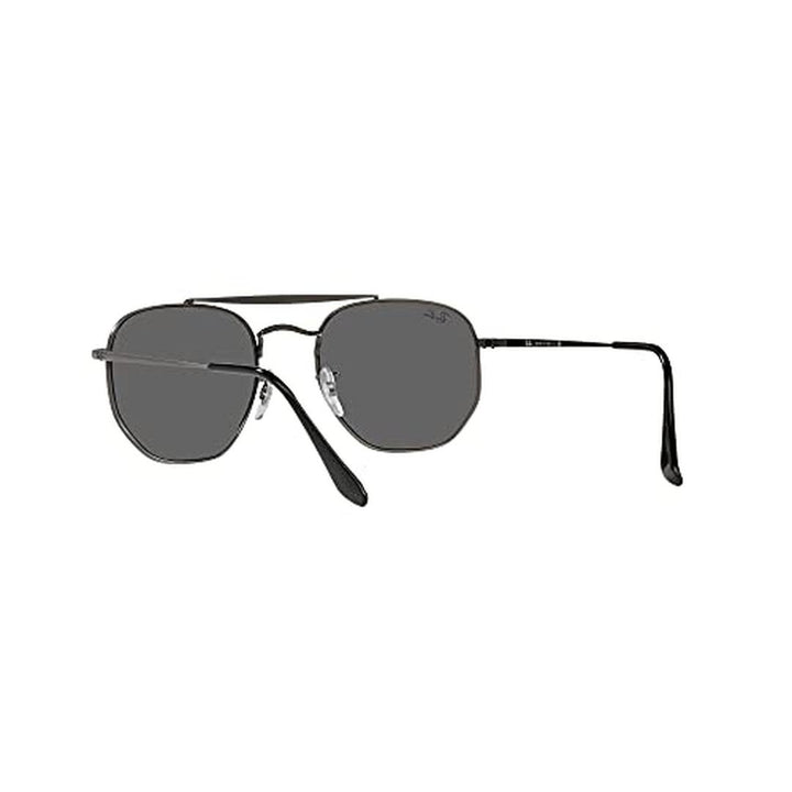 Ray-Ban the Marshal RB 3648 9229B1 L، نظارة شمسية AVIATOR، للجنسين، متوفرة بعدسات طبية