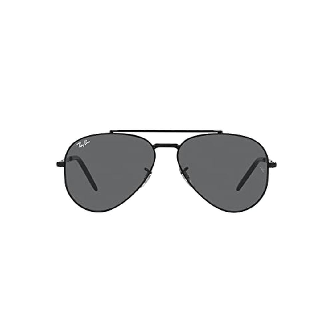 Ray-Ban New Aviator 3625 Sunglasses 002/B1 - Black - Dark Grey Unisex Pilot