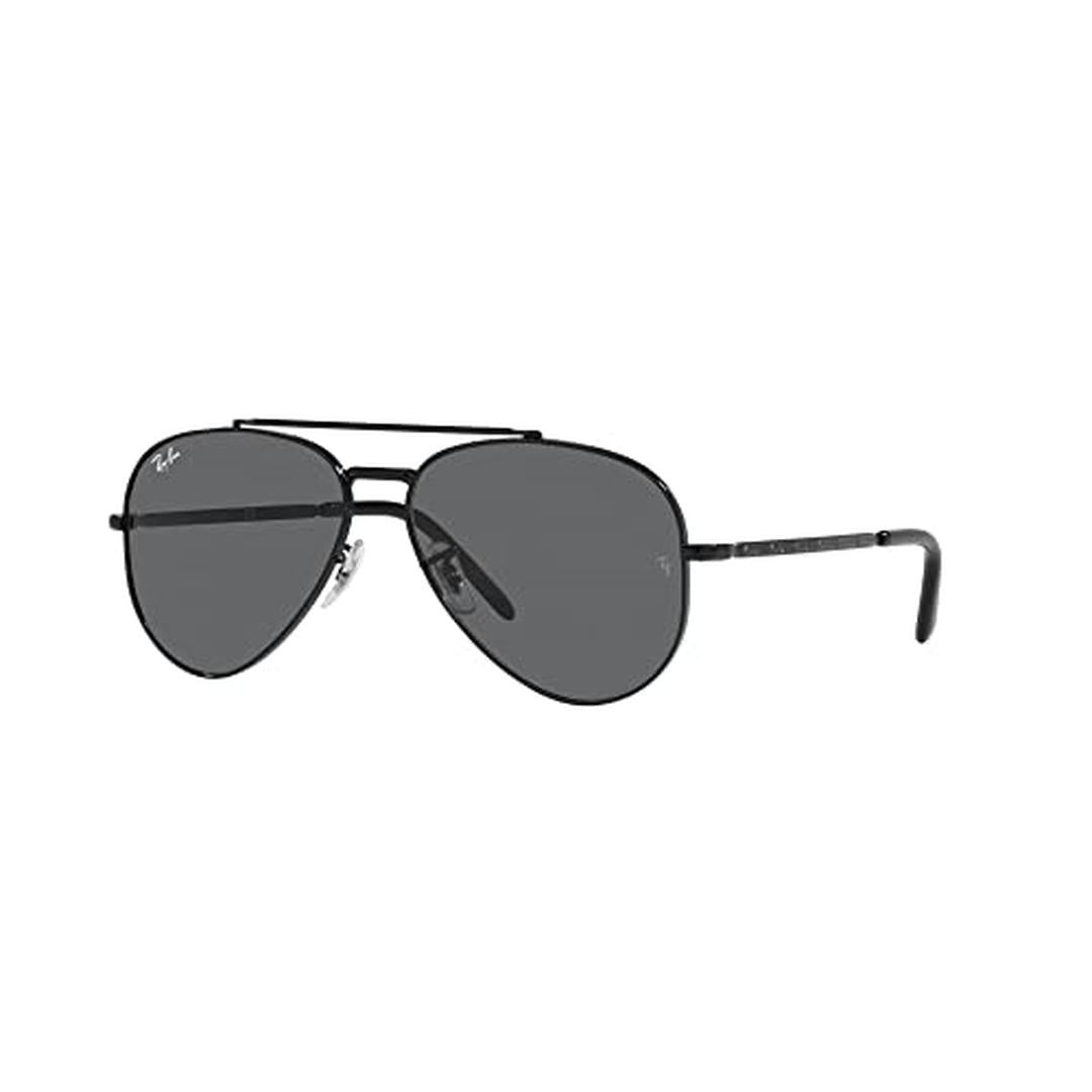 Ray-Ban New Aviator 3625 Sunglasses 002/B1 - Black - Dark Grey Unisex Pilot