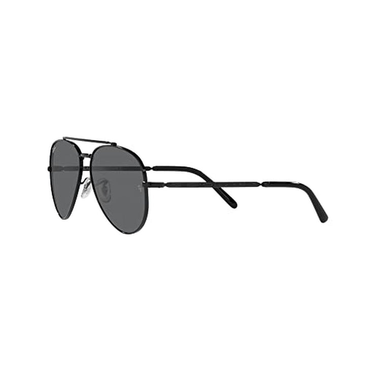 Ray-Ban New Aviator 3625 Sunglasses 002/B1 - Black - Dark Grey Unisex Pilot