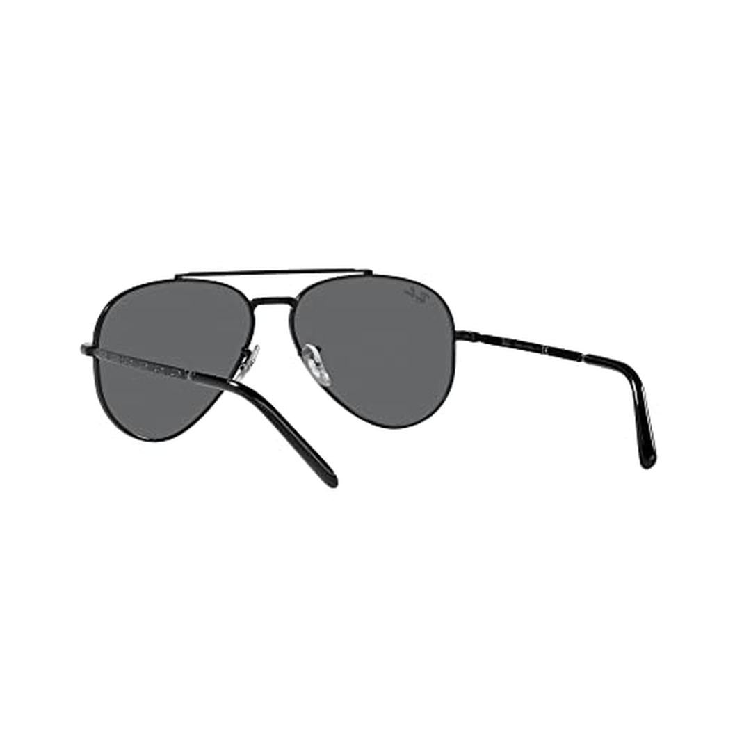Ray-Ban New Aviator 3625 Sunglasses 002/B1 - Black - Dark Grey Unisex Pilot
