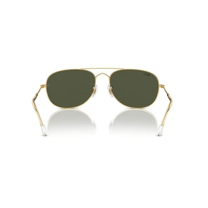Ray-Ban Bain Bridge 3735 Sunglasses 001/31 - Gold - Green Unisex Pilot
