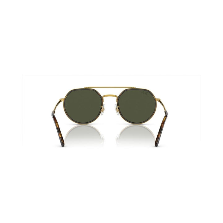 Ray-Ban 3765 Sunglasses 919631 - Gold - Green Unisex Irregular