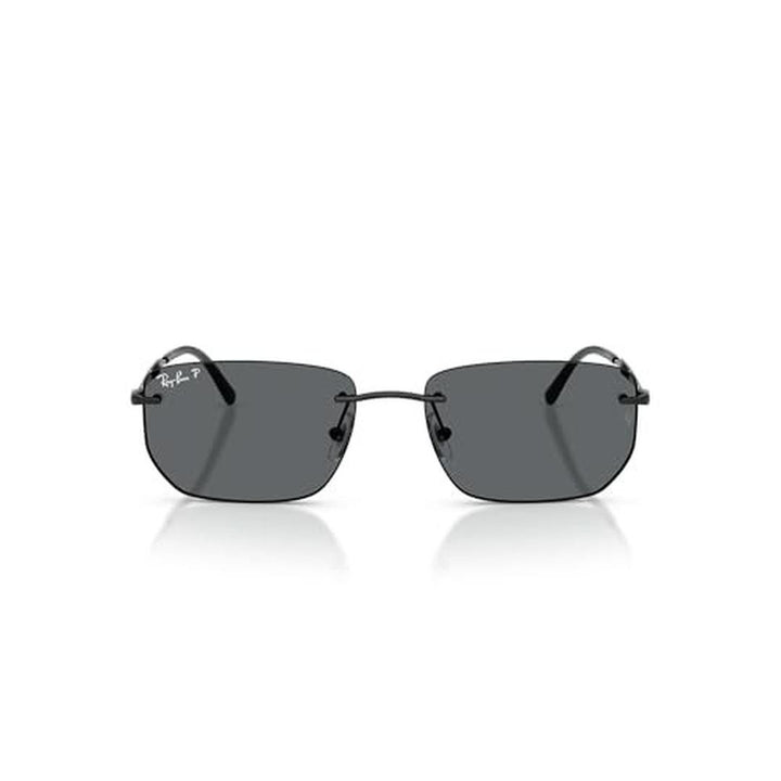 Ray-Ban 3768 Sunglasses 002/81 - Black - Dark Grey Polarized Unisex Irregular