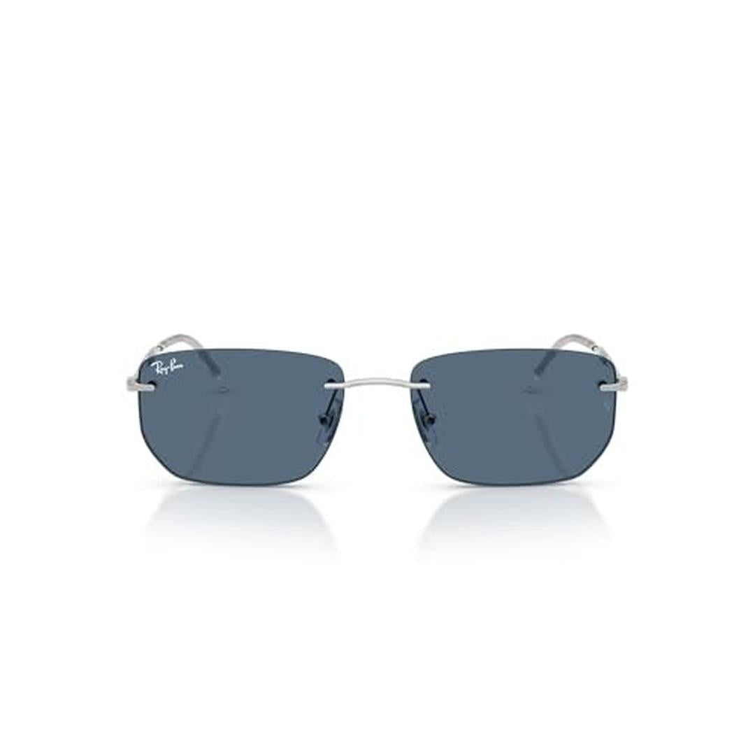 Ray-Ban 3768 Sunglasses 003/80 - Silver - Dark Blue Unisex Irregular