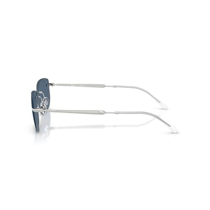 Ray-Ban 3768 Sunglasses 003/80 - Silver - Dark Blue Unisex Irregular