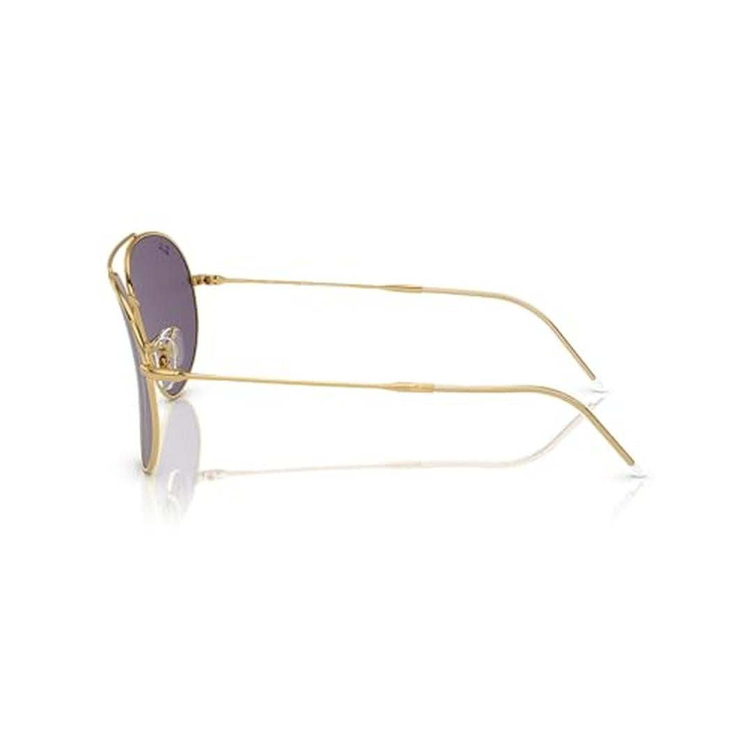 Ray-Ban Aviator Reverse R0101S Sunglasses 001/1A - Gold - Violet Unisex Pilot